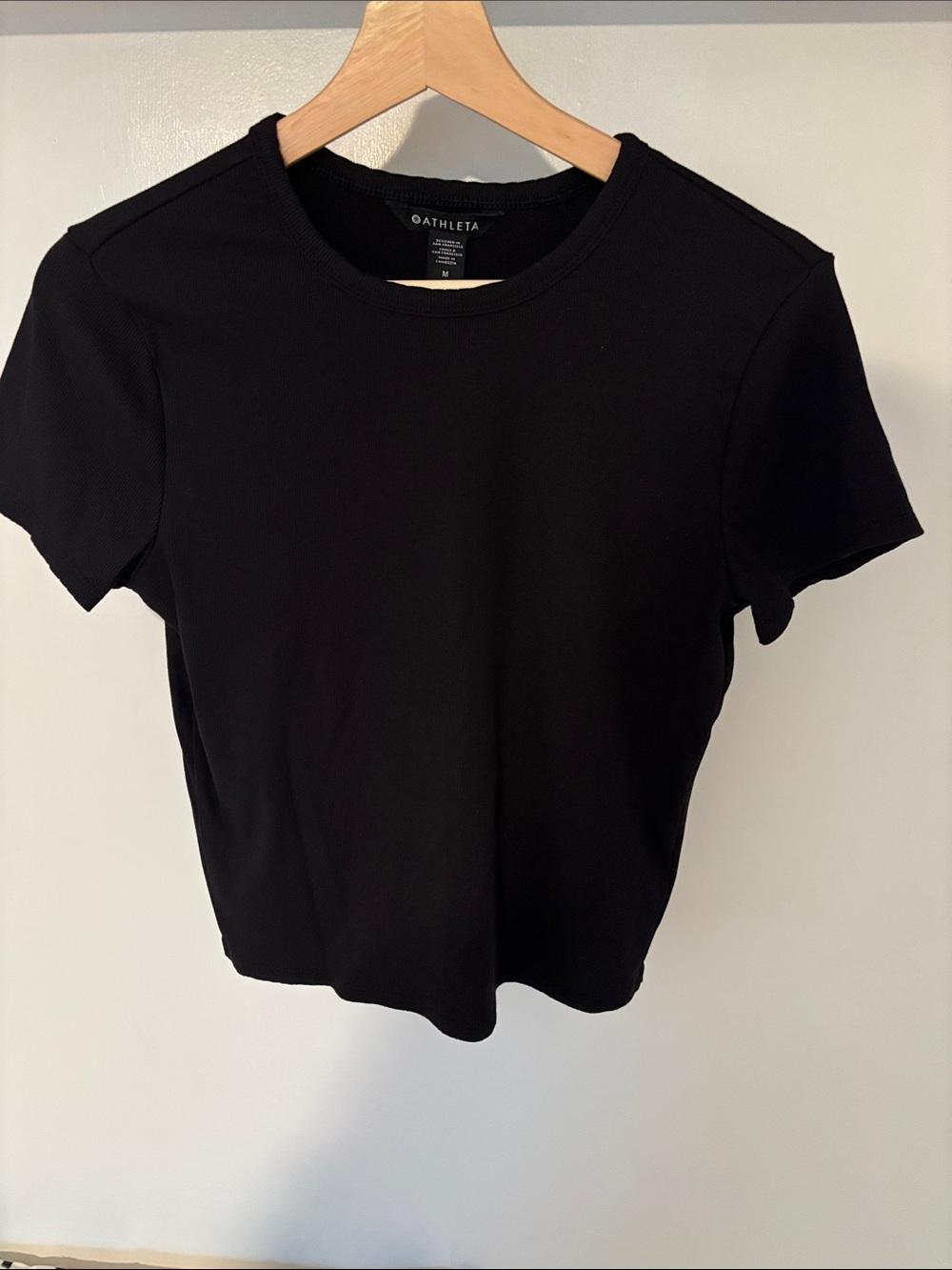 Athleta Signature Rib Crop Top